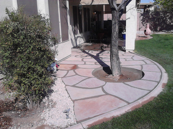 flagstone-patio-2 - Arizona Living Landscape & Design