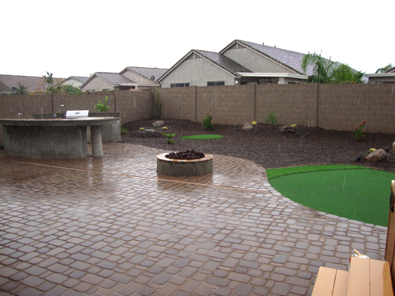 yard revamp remodel Arizona Living Landscape