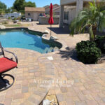 Paver Patio over pool decking